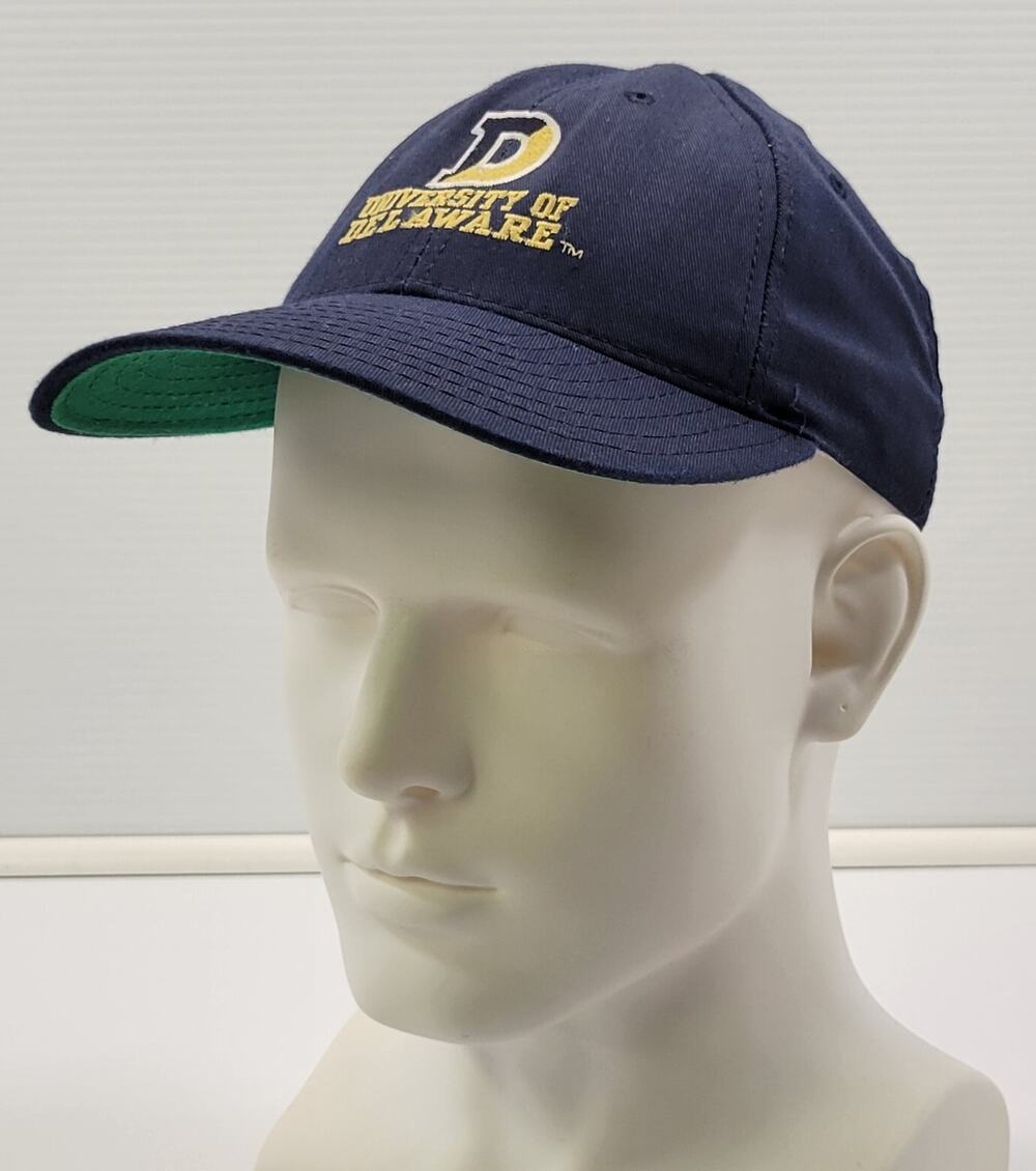 B) Vintage NCAA University of Delaware Kids Snapback Cap Navy Blue College Hat
